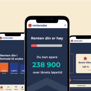 3 Skjermbilder Renteradar