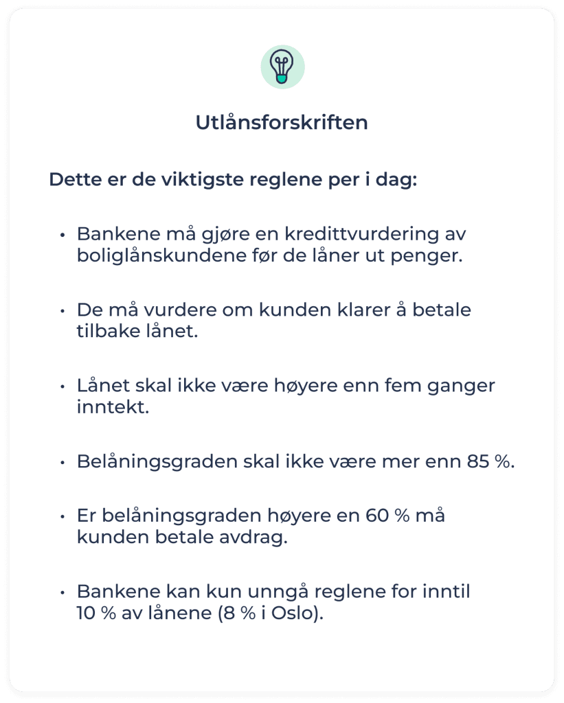 utlånsforskriften