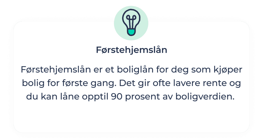 Førstehjemslån