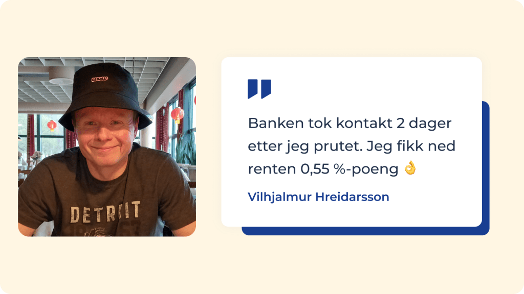 Oppdatert boligverdi kan gi deg lavere boliglånsrente gjennom Renteradar