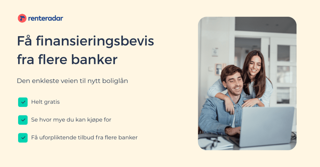 Få finansieringsbevis fra flere banker