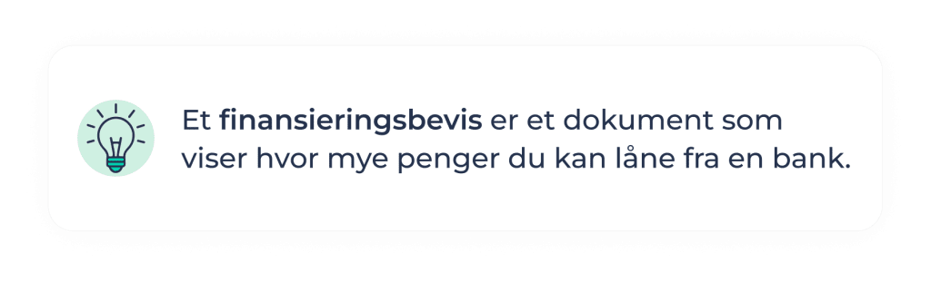 Finansieringsbevis