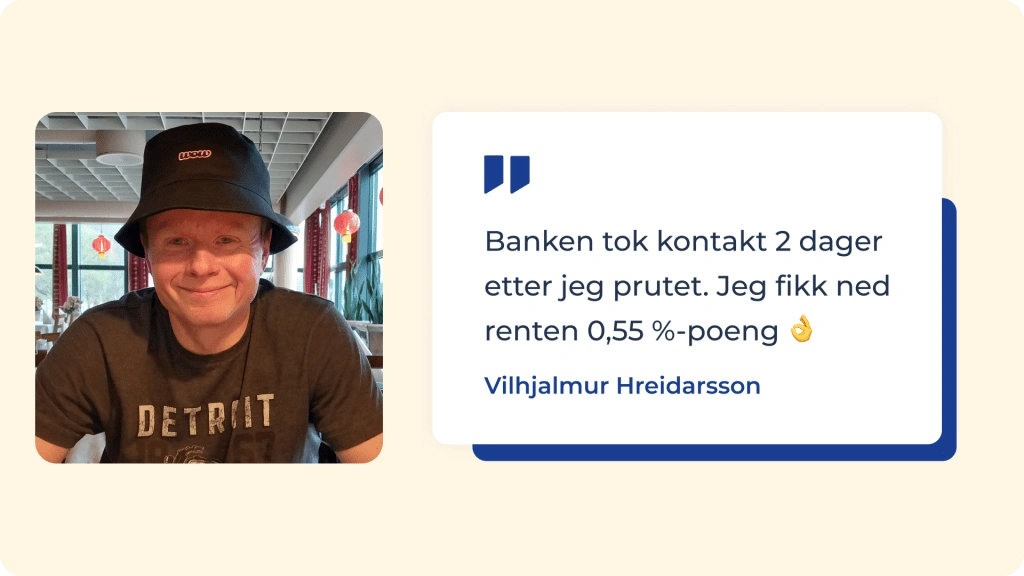 Oppdatert boligverdi kan gi deg lavere boliglånsrente gjennom Renteradar